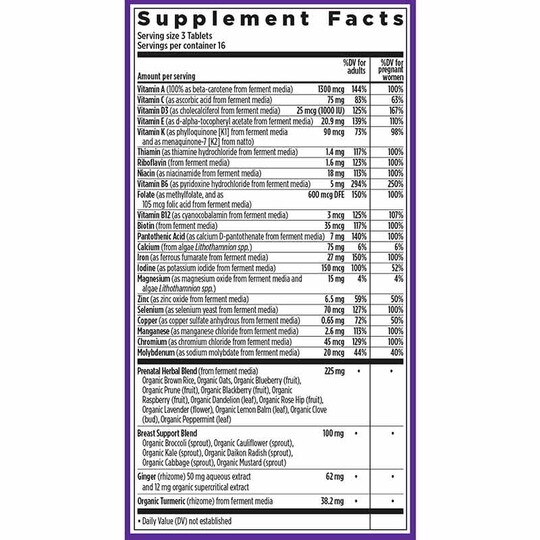 Perfect Prenatal Multivitamin, NCH